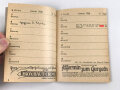 "Merkbuch 1936" einer Angehörigen im BDM., DIN A6