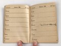 "Merkbuch 1936" einer Angehörigen im BDM., DIN A6