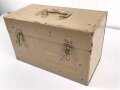 Transportkasten zum Schwebekreisvisier 38 für 2cm Flak der Wehrmacht. Originallack,