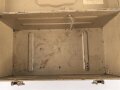 Transportkasten zum Schwebekreisvisier 38 für 2cm Flak der Wehrmacht. Originallack,