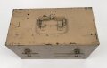 Transportkasten zum Schwebekreisvisier 38 für 2cm Flak der Wehrmacht. Originallack,