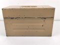 Transportkasten zum Schwebekreisvisier 38 für 2cm Flak der Wehrmacht. Originallack,