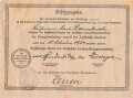 1. Weltkrieg und Weimarer Republik, Urkundengruppe eines bayrischen Frontkämpfers.