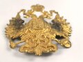 Österreich k.u.k. Mützenabzeichen aus Messingblech. Neuzeitliche Anfertigung, Breite 10,5cm