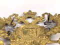 Österreich k.u.k. Mützenabzeichen aus Messingblech. Neuzeitliche Anfertigung, Breite 10,5cm
