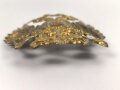 Österreich k.u.k. Mützenabzeichen aus Messingblech. Neuzeitliche Anfertigung, Breite 10,5cm