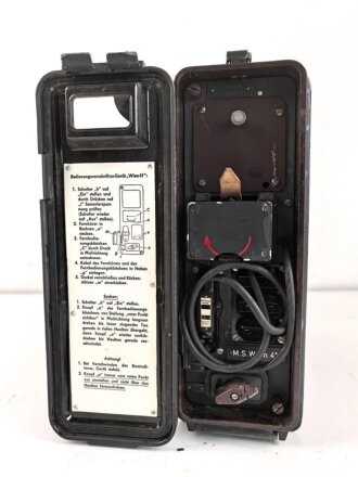 Minensuchgerät Wien 41 der Wehrmacht, Originallack,...