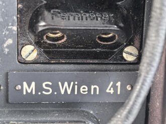Minensuchgerät Wien 41 der Wehrmacht, Originallack, Optisch einwandfrei, Funktion nicht geprüft