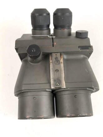 Flakfernrohr DF 10 x 80 Wehrmacht. Hersteller beh. Klare Durchsicht, gängig, neuzeitlich überlackiertes Stück