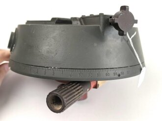 Messkreis zum Flakfernrohr DF 10 x 80 Wehrmacht. Hersteller hap. leichte Ausführung, gängig, neuzeitlich überlackiertes Stück