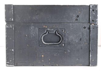 Transportkasten zum Flakfernrohr DF 10 x 80 Wehrmacht. Überlackiertes Stück