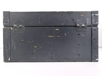 Transportkasten zum Flakfernrohr DF 10 x 80 Wehrmacht. Überlackiertes Stück