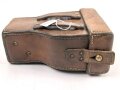 1. Weltkrieg Zielfernrohr ZF12 für MG 08 und 08/15. Gute Durchsicht und Absehen, Originallack. Hersteller Emil Busch Rathenow, in zugehörigem Behälter