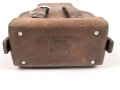 1. Weltkrieg Zielfernrohr ZF12 für MG 08 und 08/15. Gute Durchsicht und Absehen, Originallack. Hersteller Emil Busch Rathenow, in zugehörigem Behälter