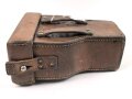 1. Weltkrieg Zielfernrohr ZF12 für MG 08 und 08/15. Gute Durchsicht und Absehen, Originallack. Hersteller Emil Busch Rathenow, in zugehörigem Behälter