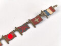 III.Reich, Kettchen mit 7 Fahnen, Gesamtlänge 11cm