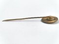 Anstecknadel Bildnis Hindenburg " Heil dem freien deutschen Rhein " Durchmesser 15mm