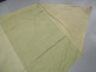 US Army WWII, tent, shelter half, OD, dated 1945