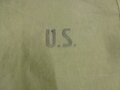 US Army WWII, tent, shelter half, OD, dated 1945