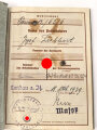 Wehrpaß Heer, eingestellt am 10.1.1940 bei Infanterie Ersatz Btl. 63 Ingolstadt