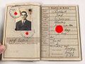 Wehrpaß Heer, eingestellt am 10.1.1940 bei Infanterie Ersatz Btl. 63 Ingolstadt