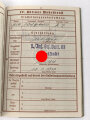Wehrpaß Heer, eingestellt am 10.1.1940 bei Infanterie Ersatz Btl. 63 Ingolstadt