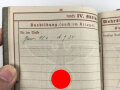 Wehrpaß Heer, eingestellt am 15. Januar 1942 bei 3. Schtz. Kp./ Ers. Btl. 179 Traunstein