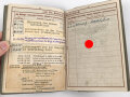 Wehrpaß Heer, eingestellt am 15. Januar 1942 bei 3. Schtz. Kp./ Ers. Btl. 179 Traunstein