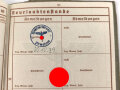 Wehrpaß Heer, eingestellt am 15. Januar 1942 bei 3. Schtz. Kp./ Ers. Btl. 179 Traunstein