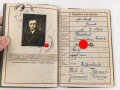 Wehrpaß Heer, eingestellt am 15. Januar 1942 bei 3. Schtz. Kp./ Ers. Btl. 179 Traunstein