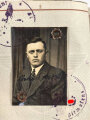 Wehrpaß Heer, eingestellt am 15. Januar 1942 bei 3. Schtz. Kp./ Ers. Btl. 179 Traunstein