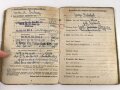 Soldbuch Heer, ausgestellt am 27.4.1943 bei "Gr. Ers. Btl 181"