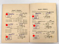 Urkundenheft zum SA Sportabzeichen in bronze für einen Angehörigen der SA aus Dingolfing mit Hülle, 1942