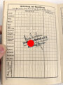 Organisation Todt - Dienstbuch eines Angehörigen aus Dingelfing, datiert 1940