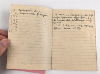 Kriegsdienstkarte des Stamm-BDM in der Hilter-Jugend, Kamenz Untergau 178, datiert 1941, dazu ein Heftchen