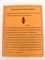 Kriegsdienstkarte des Stamm-BDM in der Hilter-Jugend, Kamenz Untergau 178, datiert 1941, dazu ein Heftchen