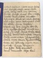 Kriegsdienstkarte des Stamm-BDM in der Hilter-Jugend, Kamenz Untergau 178, datiert 1941, dazu ein Heftchen
