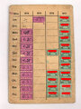 Mitgliedausweis für den Bund deutscher Mädel, Gau Rheinpfalz Obergau 13, datiert 1934