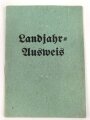 BDM Landjahr Ausweis für das Landjahrlager Altkarbe Schneidemühl, datiert 1941