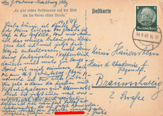 Ansichtskarte "Jungbäuerin aus der Reichsschule...