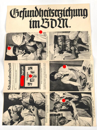 Schaukastendienst, Gesundheitserziehung der BDM, NR 3/40