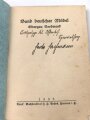 Bund deutscher Mädel Obergau Nordmark, Liederbuch, 64 Seiten, datiert 1933