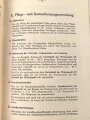 D 662/206a "Leichter Personenkraftwagen K1" Sonderausrüstung für Winterbetrieb, datiert 1944. Vermutlich alter Nachdruck