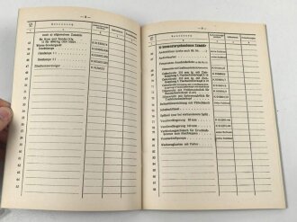 D 698/2 "Begleitheft für Kraftwagen", datiert 1944, vermutlich alter Nachdruck