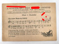 Liederblatt der HJ, Sonderausgabe für Jungmädel, Blatt 3 Tierlieder, Bann Meschede, 15 Blatt