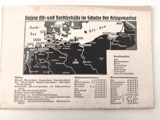"Wie komme ich zur Kriegsmarine" Ein Merkheft für Freiwillige, datiert 1939 24 Seiten, DIN A6