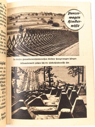 "Westwall unbezwingbar" Aufklärungsdienst zur Reichsverteidigung Heft 2, DIN A6