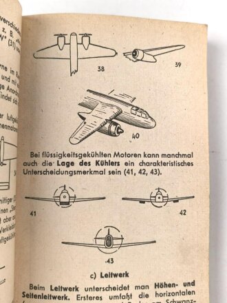 "Deutsche Italienische Britisch-Amerikanische und Sowjetische Kriegsflugzeuge", RLM, 168 Seiten, 1943, DIN A6