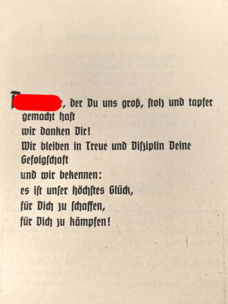 BDM, Führerinnen-Dienst des Obergaues Oberdonau, Juni 1940 Folge 4, DIN A5