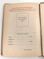 "Taschenkalender des Reichsbundes für Leibesübungen 1935", 125 Seiten, Kleinformat, gebraucht